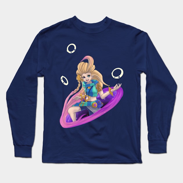 Dimensional Zoe, the Aspect of Twilight Long Sleeve T-Shirt by zeocloud